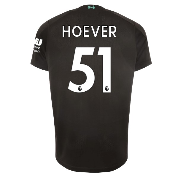 Camiseta Liverpool NO.51 Hoever Tercera equipación 2019-2020 Negro